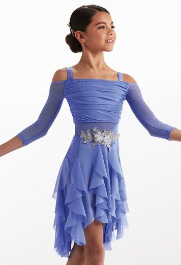 Lyrical Dance Costumes Dresses, Cascade Dress, Weissman Dance Costumes, Lyrical Dance Dresses, Cute Dance Costumes, Pretty Dance Costumes, Dance Costumes Dresses, Tap Costumes, Lyrical Dresses