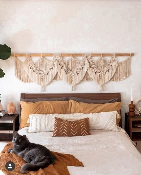 Like this Macrame Headboard? CLICK for MORE! https://www.etsy.com/shop/CustomGiftsAZ?section_id=31283144 #bedsheadboards, #beautifulheadboards, #masterbedheadboard, #headboardsforbeds, #headboardsforbedsdiy, #diybedroomheadboard, #bedroomheadboardideas, headboardbedroomideas, #diyheadboardsforbeds, #bedroomideasheadboard, beddingheadboards, #bedroomdecoratingheadboard, #bedsandheadboards, bedroomheadboarddiy, #headboardbed, #bedheadboarddiy, #bedheadboardideas, #bedroomheadboard Removable Headboard, Headboard Headboard, Headboard Fabric, Boho Fiber Art, Rattan Bedroom, Boho Headboard, Macrame Headboard, Dorm Wall Decor, Wall Hanging Shelves