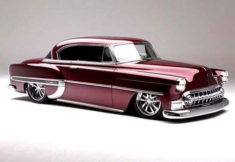 53 Bel Air Bumper Cars, Chevy Classic, Chevy Cars, Custom Rods, 55 Chevy, Chevy Bel Air, Chevrolet Bel Air, Us Cars, Hot Rods Cars