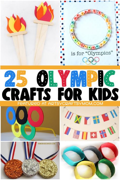 Torch Craft, Olympic Torch Craft, Olympic Themed Activities, Summer Olympics Crafts, Summer Olympics Activities, Preschool Olympics, Sport Themed Crafts, Olympic Games For Kids, Kids Olympics