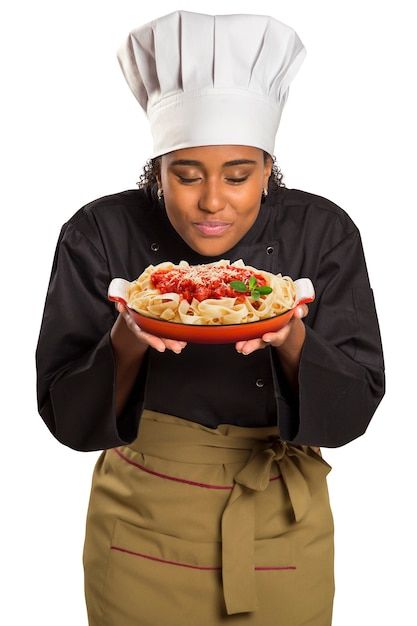 Female chef with tray of food in hand. i... | Premium Photo #Freepik #photo #female-chef #food-chef #chef #restaurant-chef Photos Of Food Pictures, Food Design Graphic, Photoshop Assets, Tray Of Food, Chef Photo, Chef Images, Chef Pictures, Restaurant Kitchen Design, Advert Design