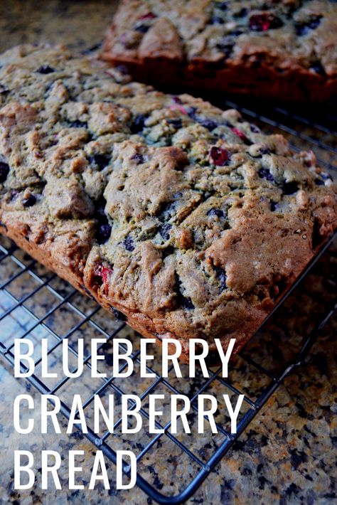 Blueberry Recipes No Bake, Breakfast Cake Healthy, Dried Cranberries Recipes, Blueberry Bread Recipe, Cranberry Bread Recipes, Cherry Bread, Pumpkin Cream Cheese Muffins, Blueberry Cake Recipes, Tasty Bread Recipe