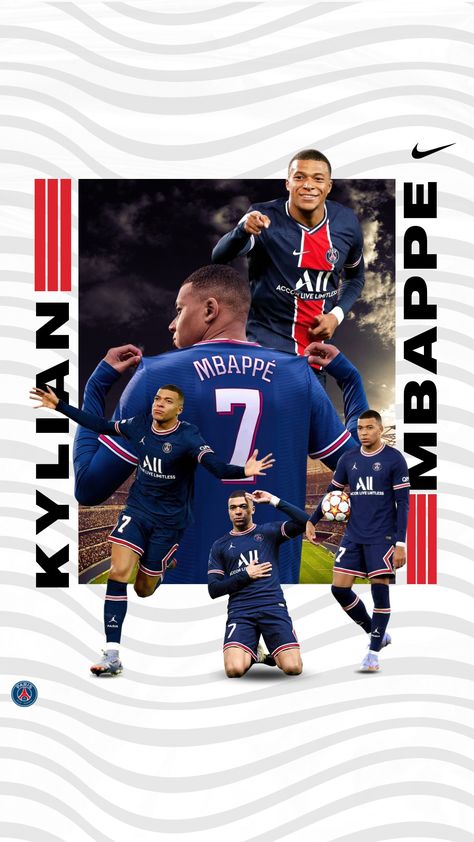 Mbappe Wallpapers, Kylian Mbappe Real Madrid, Mbappe Poster, Mbappe Real Madrid, Fifa Mobile, Real Madrid Cristiano Ronaldo, Different Person, Poster Diy, Kylian Mbappe