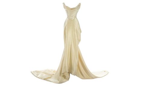 Vivien Westwood, Silk Corset, Fitted Sheath Dress, Draped Skirt, Cream Silk, Corset Dress, Vivienne Westwood, Sheath Dress, Dress Collection