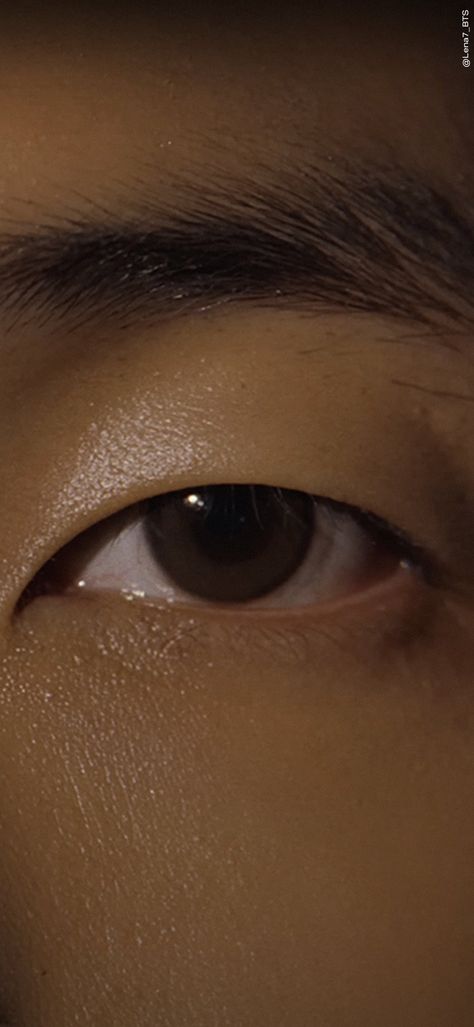 Namjoon Close Up, Namjoon's Eyes, Rm Eyes Close Up, Right Place Wrong Person Rm, Kim Namjoon Dragon Eyes, Bts Core, Monolid Eyes, Eye Study, Bts Ot7