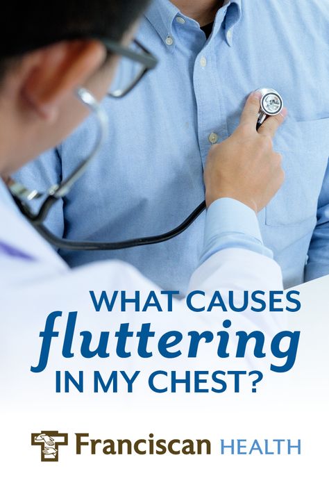 Q. Sometimes I feel a fluttering in my chest. This sensation happens when I'm active - walking outside and when I'm resting - indoors watching TV. What could be the cause of this?     A @myFranciscan cardiologist explains. Afib Atrial Fibrillation, Medical Safety, Walking Outside, Summer Health, Doctor Advice, Atrial Fibrillation, Normal Blood Pressure, Health And Fitness Magazine, Natural Cough Remedies