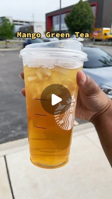 Mikey on Instagram: "Mango Green Tea🌱🧡 Recipe via bio!

#starbucks #starbuckcoffee #starbuckssecretmenu #starbucksbarista #fyp #starbucksdrinks #starbucksdrinksmenu @ssmprecipes" Mango Starbucks Drinks Recipes, Mango Starbucks Drinks, Green Tea Starbucks, Tea Starbucks, Starbucks Green Tea, Mango Green Tea, Mango Drinks, Green Tea Recipes, Starbucks Barista