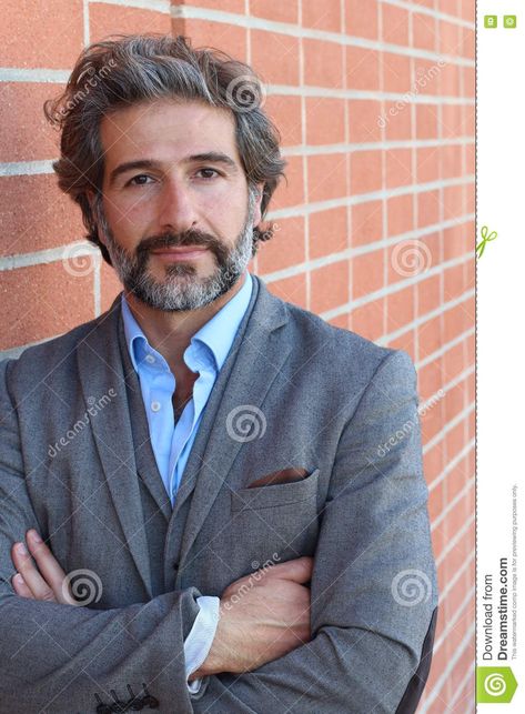 Middle Aged Man Hairstyles, Pepper Hair, Hispanic Men, Salt And Pepper Hair, Homecoming Queen, Middle Aged Man, Italian Men, Man Character, Hair And Beard Styles