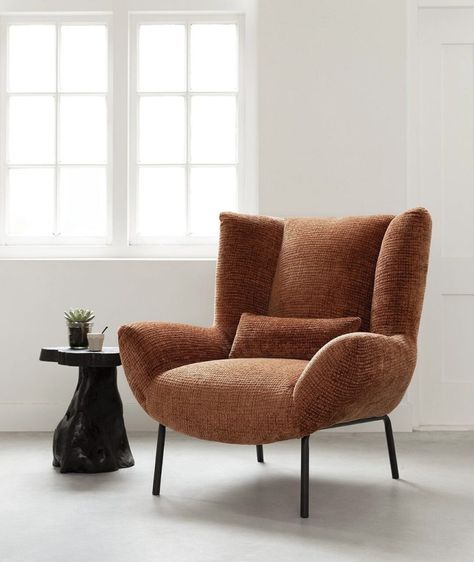 29 Arm Chair 2024 Trends: Elegant & Modern Seating Solutions - placeideal.com Velvet Lounge Chair, Hotel Chic, Wing Chair, Modern Seating, Armchair Design, Mid Century Design, Modern Interior Design, Leather Upholstery, Sofa Design