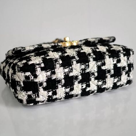 A Unicorn just entered 🖤🤍🖤#chanelhoundstooth for sale online www.vintage-united.com✔️ - 20S Small 19 Flap Bag CC Ribbon Houndstooth Tweed, GSRHW/Authentic /Brand New/ Full set/€.,info👉via Webshop link in bio or DM . . . #Authenticonly #luxuryfashion #prelovedfashion #vintagefashion #affordableluxury #luxuryconsignment #vintageunited #chanelforsale #chanel19flapbag Chanel 19, Hounds Tooth, Consignment Shops, A Unicorn, Affordable Luxury, Flap Bag, Full Set, Instagram A, Link In Bio