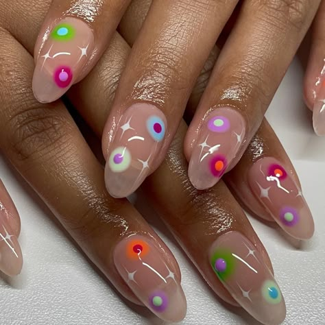 Aura Nails, Colorful Nail, Colorful Nail Designs, Pink Nail, Gel Nail Designs, Minimalist Nails, Manicure Y Pedicure, Fire Nails, Funky Nails