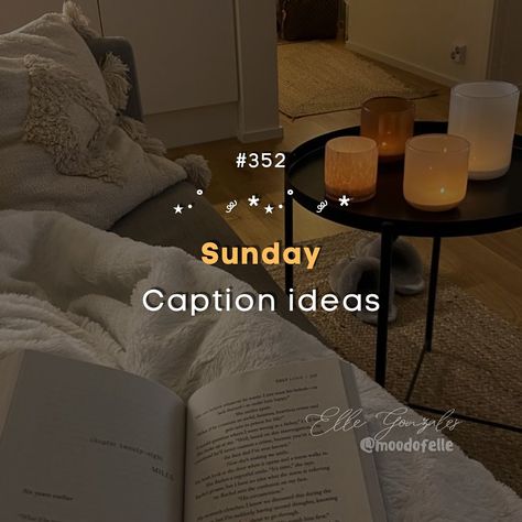 SET 352: Sunday caption ideas >>> swipe #igcaptions #igcarousel #instagramcaptions #sunday #captionideas #instagramtips #igtips #moodofelle Sunday Captions, Caption Ideas, Ig Captions, Instagram Tips, Instagram Captions