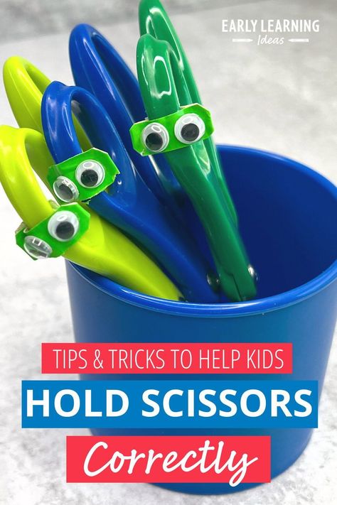 Holding Scissors Correctly: The Best Tips and Tricks to Help Preschoolers Scissor Song Preschool, Scissor Rules Preschool, Scissors Song Preschool, Dap Preschool Activities, How To Use Scissors Preschool, Learn To Use Scissors, Scissors For Preschoolers, Teaching Scissor Skills, Learning To Use Scissors