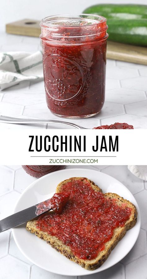 Zucchini Jam, Garden Zucchini, Zucchini Recipes Dessert, Canning Jam Recipes, Morning Toast, Grated Zucchini, Home Canning Recipes, Jam Recipes Homemade, Relish Recipes