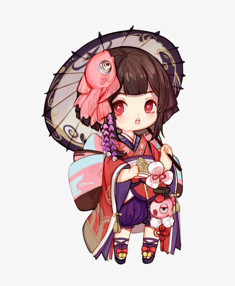 Chibi Kimono, Kimono Girl, Chibi Style, Chibi Anime Kawaii, Chibi Art, Chibi Characters, Cute Chibi, Anime Kawaii, Anime Chibi