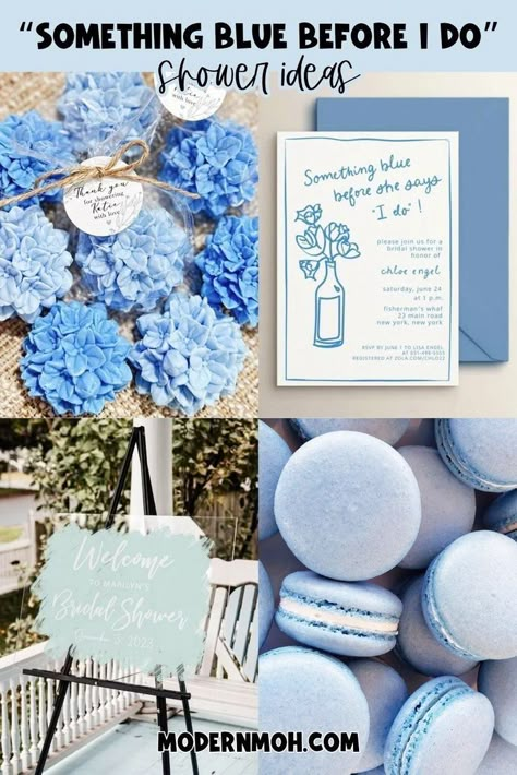 Looking for the best something blue before I do shower ideas? Check out our guide for creative inspiration and thoughtful touches to make the bride's special day unforgettable! Explore our modern take on the something blue before I do shower theme today! | Bridal Shower Decorations Blue Themed Bachelorette Party, Light Blue Bridal Shower Ideas, Blue And White Bridal Shower Ideas, Something Blue Before I Do, Something Blue Bridal Shower Ideas, Bridgerton Blue, Blue Bridal Shower Favors, Bachelorette Inspiration, Blue Bridal Shower Decorations