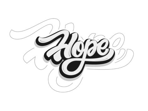 Hope Logo Design, Hope Logo, Artful Ashes, Student Leadership, Car Sticker Design, Hope Design, Graphic Design Photoshop, Graffiti Lettering, Logo Design Inspiration