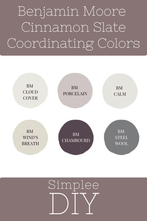 Discover everything you need to know about Benjamin Moore's Cinnamon Slate paint color, a warm brown with plum undertones that adds depth and modern sophistication to any space. Cinnamon Slate Nursery, Cinnamon Slate Paint, Cinnamon Slate Bathroom, Cinnamon Slate Benjamin Moore Bedroom, Cinnamon Slate Color, Bm Cinnamon Slate, Cinnamon Slate Bedroom, Cinnamon Slate Benjamin Moore, Slate Paint Color