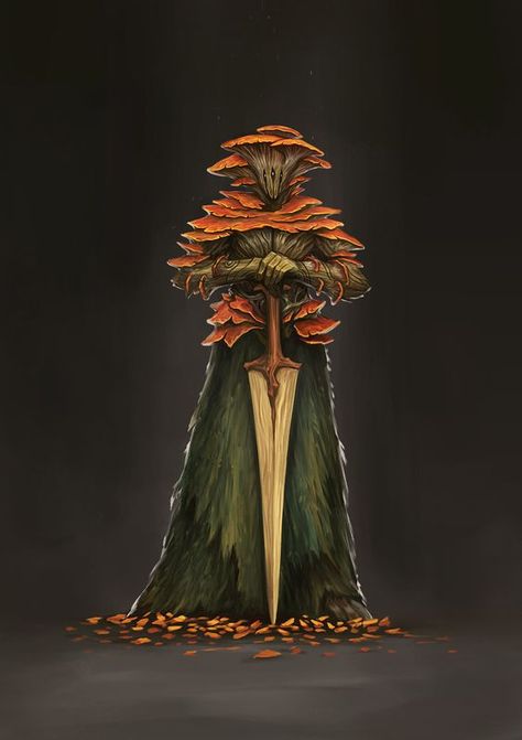 Mushroom Warrior, by Dio Mahesa Mushroom Warrior, Character Design Challenge, Design Challenge, Character Design, Tumblr, Flowers, Design, Art