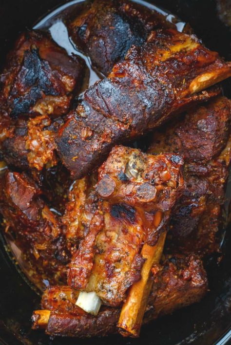 Cooking Artichokes, Asian Ribs, Cooking Ribs, Pork Back Ribs, Slow Cooker Asian, Crockpot Ribs, Slow Cooker Teriyaki Chicken, How To Cook Ribs, Slow Cooker Teriyaki