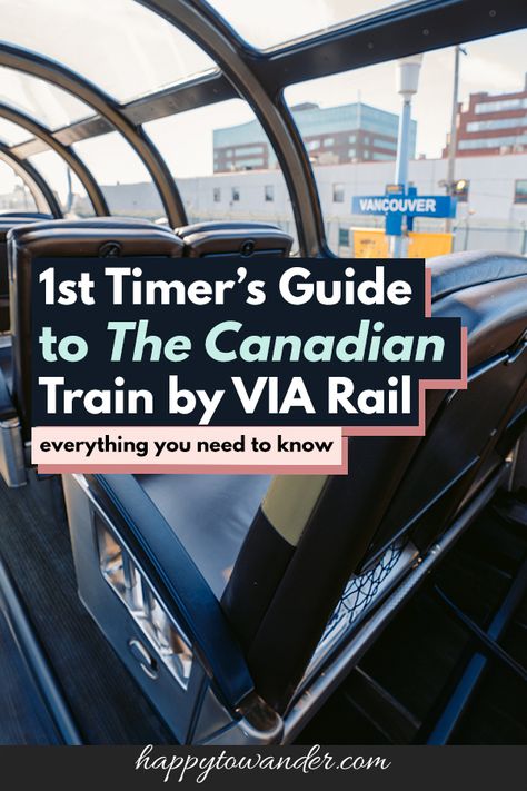 'The Canadian' Train by VIA Rail: Everything You Need to Know Canadian Train Trips, The Canadian Train, Train Vacations America, Via Rail Canada, Canada Train, Canadian Train, Train Vacations, Travel In Canada, Via Rail