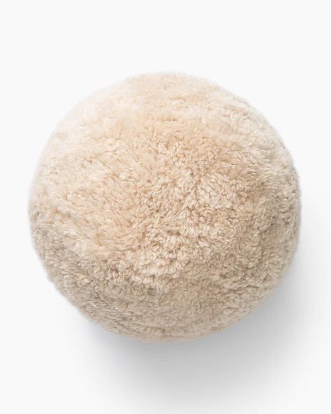 Sherpa Tan Ball Pillow – McGee & Co. Sherpa Throw Pillow, Ball Pillow, Faux Fur Material, Mcgee & Co, California Coastal, Holiday Pillows, Indoor Air Pollution, Round Pillow, Fragrance Diffuser