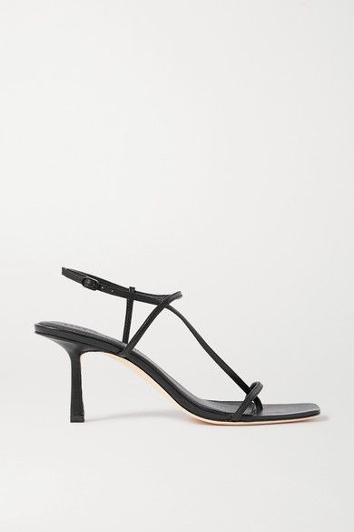 Studio Amelia 2.5 Leather Sandals Bottega Veneta Clutch, Rosetta Getty, Square Toe Heels, Spring Trends, Going Out Outfits, Buy Shoes, Strap Heels, Net A Porter, Summer Shoes