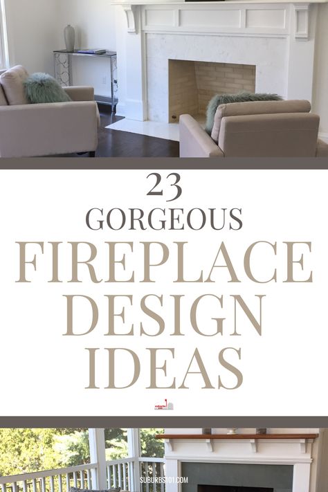 Are you renovating your home and need fireplace makeover ideas? Redesigning your fireplace can significantly enhance your home's aesthetic and add warmth. Whether you envision a charming farmhouse fireplace with a rustic mantle, a minimalist fireplace, modern traditional fireplace, shiplap fireplace, marble fireplace or built in around fireplace, these indoor fireplace design ideas are sure to make a bold statement in your home and a centerpiece in your home. Fireplace Building Plans, Electric Fireplace With Mantle Shiplap, Mantel With Shiplap, Extra Large Fireplace Opening, Statement Fireplace Ideas, Fireplace No Hearth Ideas, Fireplace Upgrade Ideas, Stone Ledger Fireplace, Harth Fireplace Tile Ideas