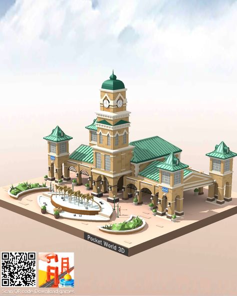 Neoclassical Building, Theme Park Tycoon, Theme Park Planning, Minecraft Castle Designs, Theme Park Map, Theme Park Ideas, Zoo Map, Minecraft City Buildings, Palace Architecture