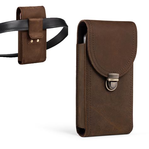 Leather Phone Holster, Belt Storage, Belt Holder, Modern Phone, Belt Holster, Cell Phone Holster, Phone Holster, Belt Pouch, Phone Pouch