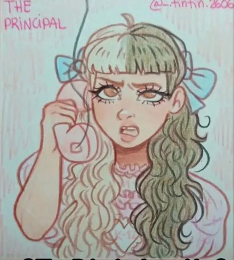 K-12 Melanie Martinez, Portal Art, Melanie Martinez Drawings, Bunny Painting, Arte Van Gogh, Sketches Easy, Cute Art Styles, Art Drawings Sketches Simple, Melanie Martinez