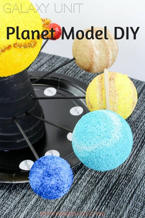 Solar System Model For Kids, Diy Solar System Project, Model Solar System, Planets Model, Make A Solar System, Solar System Projects For Kids, Solar System Mobile, 3d Solar System, Solar System Activities