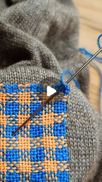 Repair kit that does good for 🫂 & 🌎 on Instagram: "The Loop Stage ➰ 

Here's a short & sweet tutorial, but if you're more of a go-slow peep then be sure to check out our Speedarner/Speedweve Mending Video Tutorial.

🎬 10 Videos
🕐 90 mins of Content
👐 Step-by-Step Demos
💡 Top Tips
🪄 Tension Tricks
& much more!

For those who wanna know how to darn using a mini loom - whether that be a Speedarner, O.G Speedweve or replica loom; the process is the same for pretty much any type of darning loom.

As always if you've got any❔just pop 'em in the comments and I'll do my best to answer them. 

#mending #speedweve #darningloom #darning #visiblemending  #speedarner" How To Use A Darning Loom, Mini Darning Loom Patterns, Speedweve Darning Loom, Visible Mending Sweater Holes, Mending Matters, Darning Loom, Mini Loom, Visible Mending, The Loop