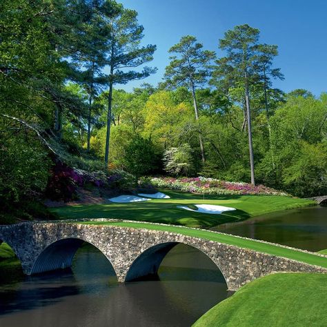 #golfporn on Instagram: “Augusta National Golf Club - Georgia #golfporn With just over a month before @themasters who are you picking to wear the green jacket” Augusta Golf, Masters Tournament, Augusta National Golf Club, Augusta Georgia, Film Stock, Photo Layers, Augusta National, Number 12, The Masters