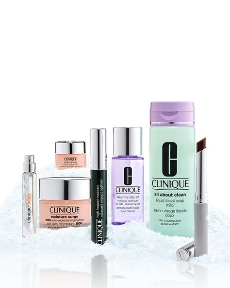 Discover our Clinique Makeup collection, including makeup products such as foundation, lips, eyes, that's powered by skincare. Oil free makeup. Allergy Tested. Black Honey Lipstick, All Makeup Products, Clinique Gift Set, Beauty Gift Set, Skincare Oil, Clinique Happy, Oil Free Makeup, Mild Cleanser, Facial Soap