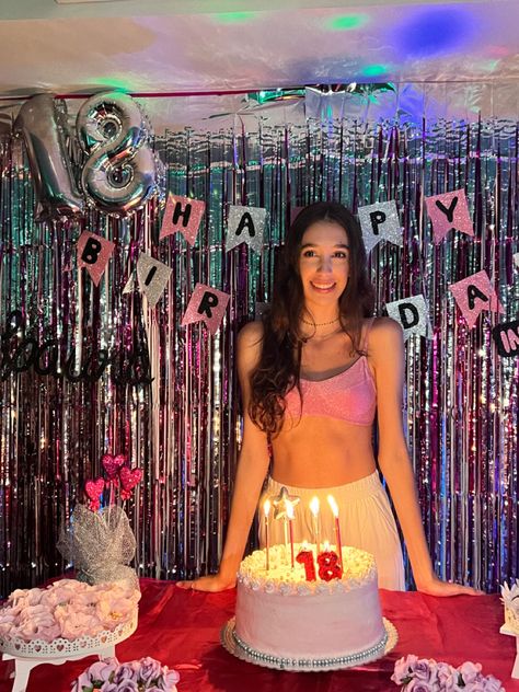 #18birthdayparty #aesthetic #2000s #party #birthdayparty #pink #pinkparty #birthdaygirl #birthdaypartyinadvance #2000sparty #euphoriaparty #discoparty #pinktheme #pinkdecorations #happybirthday #cake #18birthdaycake #pinkcake #silver #silverandpinkparty #silverdecorations #pinkandsilvertheme 2000 Birthday Party Theme Cake, 2000 Birthday Party Theme, 2000s Party, Aesthetic 2000s, 18th Birthday Cake, Silver Decor, 18th Birthday Party, Theme Cake, Pink Themes