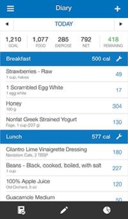 Download free Calorie Counter app (1) From: My Fitness Pal, please visit Calorie Counter App, Demi Baguette, Track Calories, Diet Tracker, Calorie Tracker, Fitness Pal, Health And Fitness Apps, Fitness Blender, Calories Burned