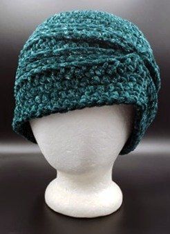 Cloche Hat Pattern, Sparkle Yarn, Easy Crochet Hat, Hat Patterns Free, Crochet Hat Free, Cap Patterns, Crochet Hats Free Pattern, Crochet Cap, The Velvet