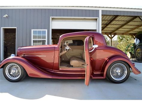 1935 Chevrolet 3-Window Coupe for Sale | ClassicCars.com | CC-809487 Hot Rod Autos, Street Rods For Sale, Chevy Hot Rod, Old Hot Rods, Classic Cars Chevy, Hot Rods Cars Muscle, Chevy Cars, Classic Hot Rod, Rat Rods Truck