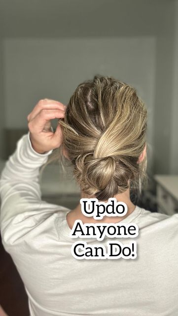 Hair For Beginners, Easy Updos For Long Hair, Easy Updo, Messy Bun Tutorial, Easy Hair Updos, Easy Updos, Long Hair Updo, Braided Bun, Hair Videos Tutorials