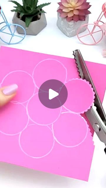 How Make A Flower Out Of Paper, Gifts Made From Paper, Easy Craft Tutorials, Handmade Paper Flowers Easy, Flowers With Paper Diy, Cute Easy Diy Gifts, New Crafts For 2024, Handmade Flowers Paper Easy, Easy Flowers To Make