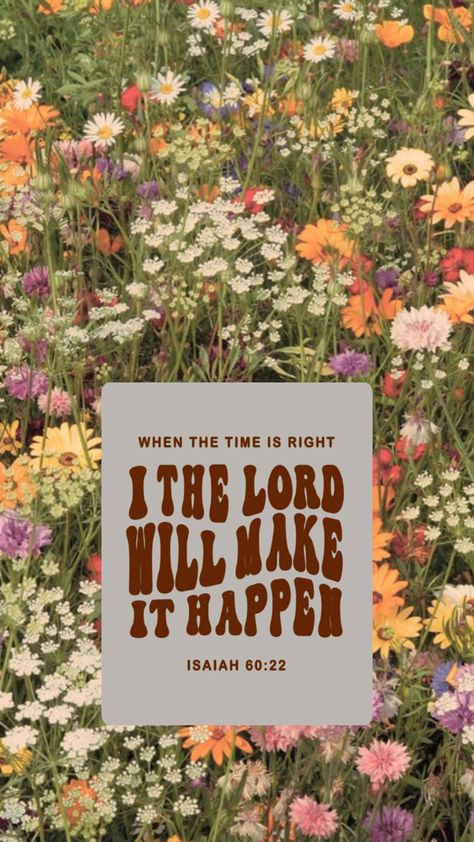 Isaiah 60:22, floral design background Isaiah 60 22, Bible Verse Background, Bible Journal Notes, Christian Bible Quotes, Christian Motivation, Jesus Is Life, Biblical Quotes, Bible Quotes Prayer, Happy Words