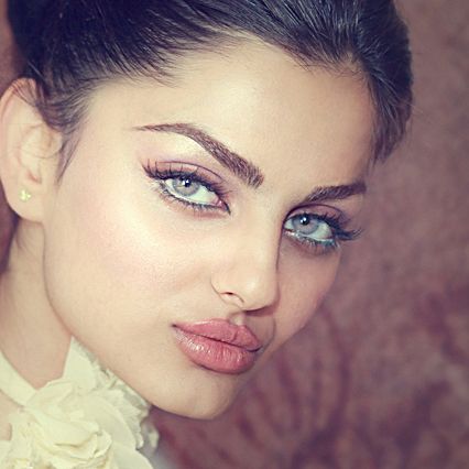 Mahlagha Jaberi Mahalagha Jaberi, Persian Model, Exotic Makeup, Persian Princess, Iranian Beauty, Behind Blue Eyes, Fancy Hair, Belle Silhouette, Most Beautiful Eyes