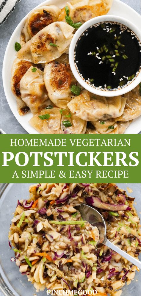 Dumplings With Wonton Wrappers, Vegetable Wonton Recipes, Pot Stickers Recipe Vegetarian, Healthy Wonton Wrapper Recipes, Veggie Pot Stickers, Vegan Wonton Recipes, Wonton Wrapper Recipes Vegetarian, Veggie Wontons, Vegetarian Pot Stickers