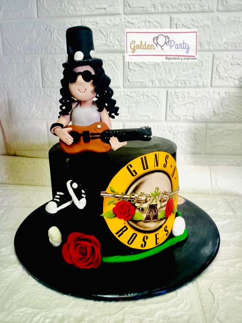 #guns n roses #rock #cake Rock Cake, Rose Cake, Roses, Cake