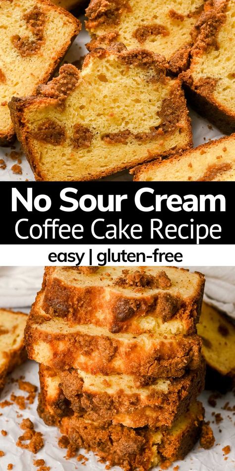 Flourless Cakes, Sour Cream Coffee Cake Recipe, Moist Coffee Cake, Cassava Flour Recipes, Chicken Kebab Recipe, Coffee Cake Recipes Easy, Sour Cream Coffee Cake, Coffee Cake Recipe, Baby Foods