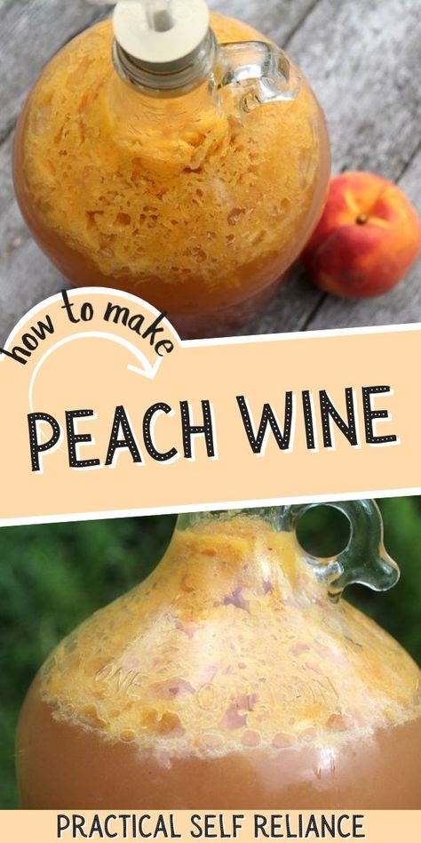 Peach Mead, Peach Wine Recipe, Maple Drinks, Herbal Wine, Mead Brewing, Fruit Wine Recipes, Mead Recipes, Wine Making Recipes, Homemade Wine Recipes