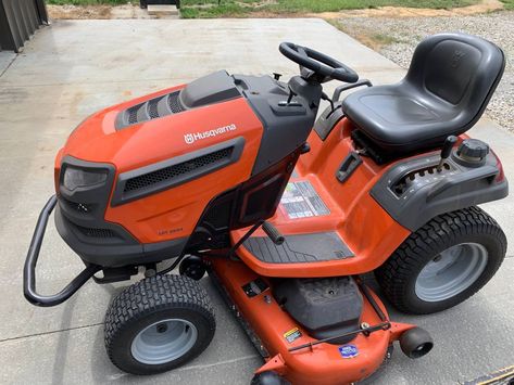 Husqvarna LGT2654 Hydro Light Mower for Sale Racing Lawn Mower, Manual Lawn Mower, Best Riding Lawn Mower, Mowers For Sale, Lawn Mower Blades, Lawn Mower Blade, Riding Mowers, Deck Size, Lawn Tractors