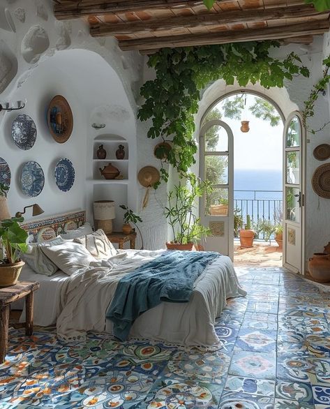 Mama Mia Room Aesthetic, Medditeranean Style Home, Grandma Bedroom, Mediterranean Style Decor, Italian Home, Mama Mia, Pretty Room, Dream Room Inspiration, Living Room Decor Apartment