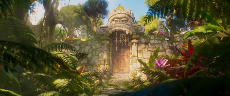 ArtStation - The Super Mario Bros. Movie - Jungle kingdom Mario Movie Background, The Mario Movie, Environmental Concept Art, Jungle Kingdom, Movie Background, Mario Movie, The Super Mario Bros Movie, Lego Mario, Super Mario Bros Movie